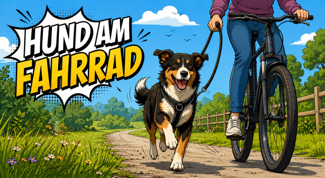 Hund am Rad